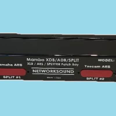 Mamba 16 CH XLR to Sony Panasonic CCU DB25 Break Out Patch Panel 1RU image 3