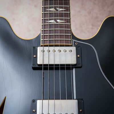 GIBSON USA Custom Shop '64 Trini Lopez Murphy Lab Ultra Light Aged " Ebony + Rosewood" (2022) image 5