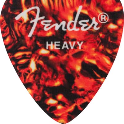 912-2421-110 Fender Guitar Heavy Pick Embroidered Patch Tortoiseshell 9122421110