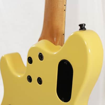 Late 90's Peavey Wolfgang Special Electric Guitar w/ Floyd Rose & D-Tuna in Yellow (Originally Ivory) image 18