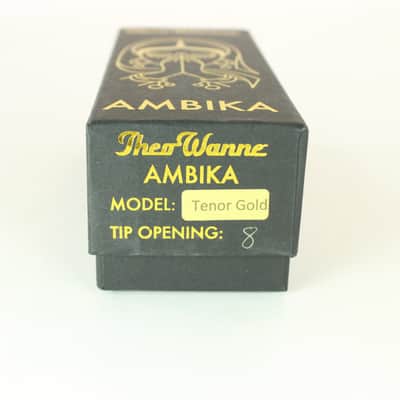 Theo Wanne AMBIKA2 Gold 8 Tenor Saxophone Mouthpiece OPEN BOX image 9