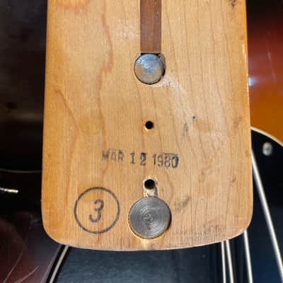 Music Man (Pre-Ernie Ball) StingRay Bass 1980 - Sunburst....Lefty....Rare! image 11