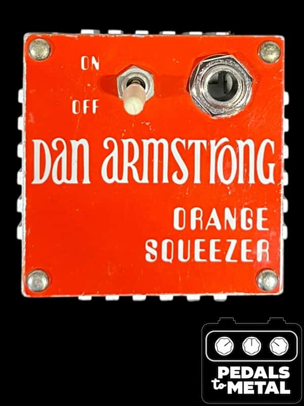 Dan Armstrong Orange Squeeze Compressor 1970s - Made By Musictronics - Orange X9977 image 1