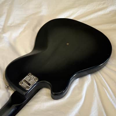 Vintage 1979 Ovation Viper - Made in USA - Charcoal Blue Burst - Free Pro Setup image 12