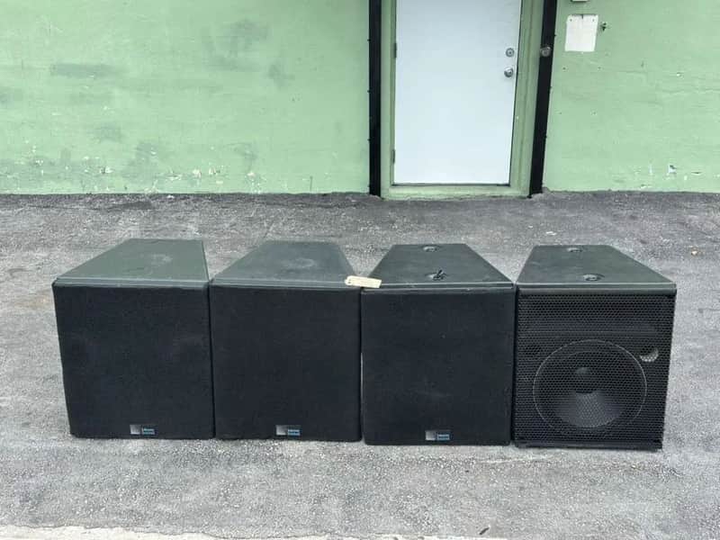 (4) MEYER SOUND MSL-2A LOUDSPEAKER #7080-A THS image 1