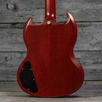 Gibson SG Standard '61 Maestro Vibrola Faded - Vintage Cherry Satin image 4