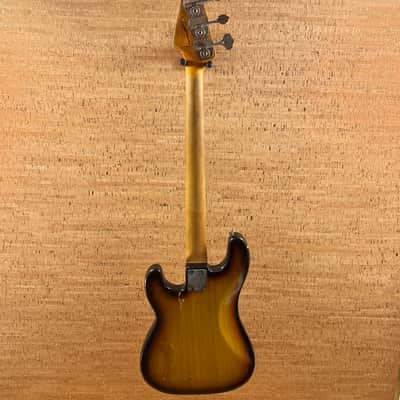 Fender Precision Bass Gold Guard 1959 - Sunburst Ash Body Lightweight image 4
