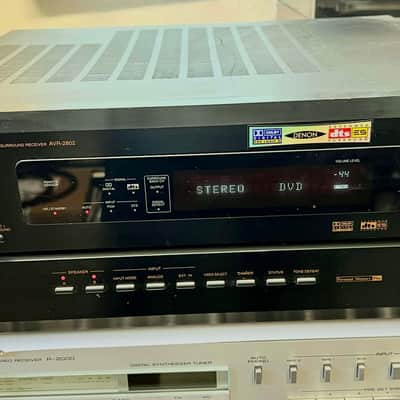 Denon AVR-2802 6.1 Ch Receiver Stereo Radio Phono; Tested image 1