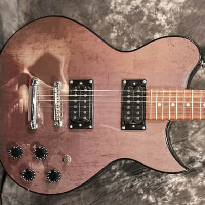 Washburn Idol WI16-G15 Skull Graphic Electric Guitar image 2