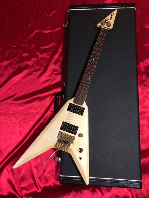 Greco TUSK By Greco GTV-55 White Japan Vintage 1984 Electric | Reverb