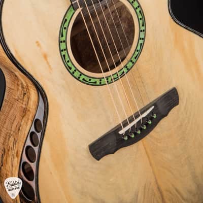 Kevin Ryan Mojave Series Nightingale Grand Soloist - Engelmann Spruce & Spalted Maple - NAMM 2026 #1281 image 17