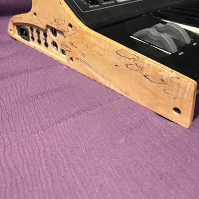 Moog Sub Phatty & Little Phatty or Stage2 replacement side panels. "Aqua Timber Chestnut2A" Polyester gloss finish. image 2