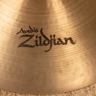 1990s Zildjian A 14" New Beat Hi Hat Bottom Cymbal 1385g image 2
