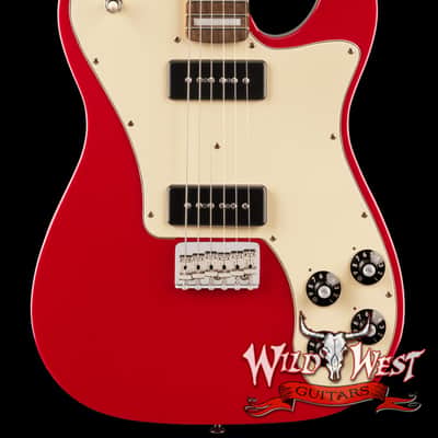 Fender Chris Shiflett Cleaver Telecaster Deluxe Dual P90 Rosewood Fingerboard Dakota Red 8.15 LBS image 1