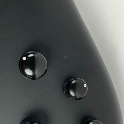 Ibanez SRMS625EX Iron Label Multi-Scale 5-String Bass Guitar Black Flat B-Stock image 25