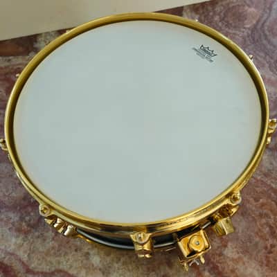Mapex Black Panther 14" Maple Snare Drum Gold Die-Cast Hoops MINT Rare image 3
