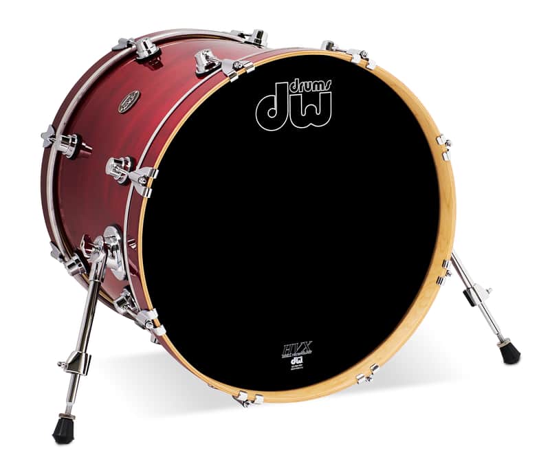 DW Performance Series 16x20" Bass Drum - Cherry Stain image 1