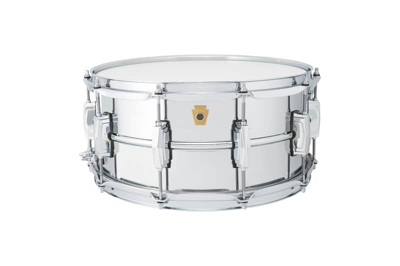 Ludwig Chrome-Over-Brass 6.5x14" Snare Drum w/Imperial Lugs | LB402B | NEW | Authorized Dealer image 1