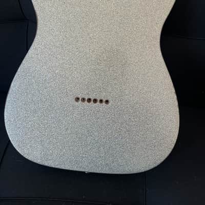 Fender Brad Paisley Road Worn Telecaster Body 2017 - 2020 - Silver Sparkle image 8
