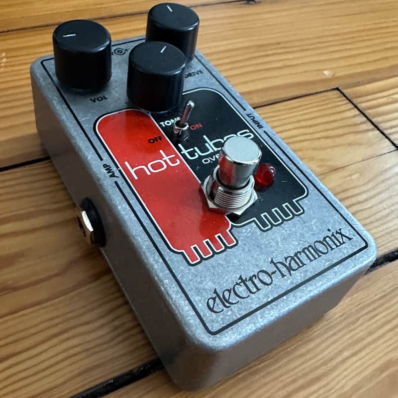 Electro-Harmonix Hot Tubes Nano Overdrive 2013 - Present - Red / Black / Gray image 1