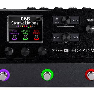 Line 6 HX Stomp Guitar Multi-effects Floor Processor image 1