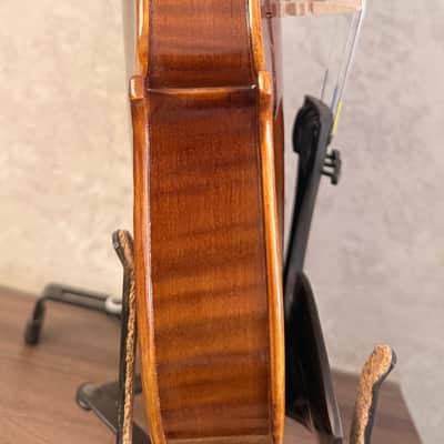 Handmade 4/4 Violin Outfit - Flamed Maple Back ,Spruce Top, Bow&Case image 9