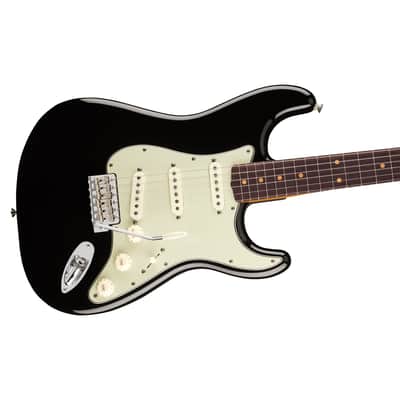 Fender Vintera III Early 60s Stratocaster Electric Guitar, Black, Rosewood image 6
