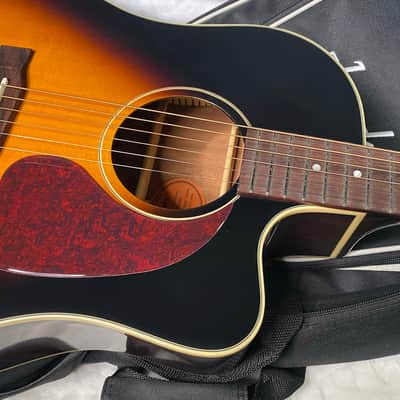NEW! Epiphone Inspired by Gibson J-45 Standard EC Acoustic-Electric Guitar - Vintage Sunburst - 5.5lbs - Authorized Dealer - G07109 image 2