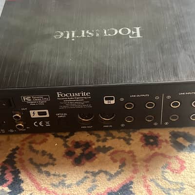 Focusrite Clarett 4Pre Thunderbolt Audio Interface 2010s - Red image 2