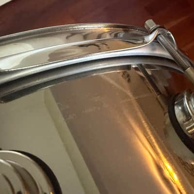 DW Collector's Series Stainless Steel 5.5x14" Snare Drum w/ Nickel Hardware image 16