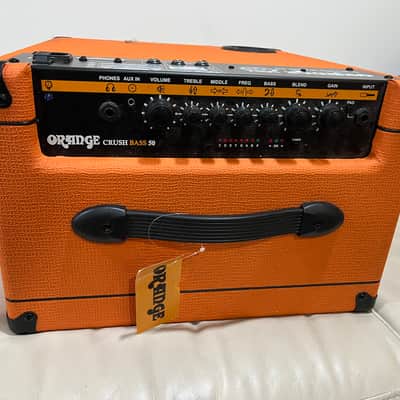 Orange Crush Bass 50 2015s - Orange tolex image 2