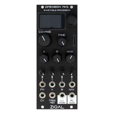 Ziqal Dimension mk3 Wavetable Processor Eurorack Module image 1
