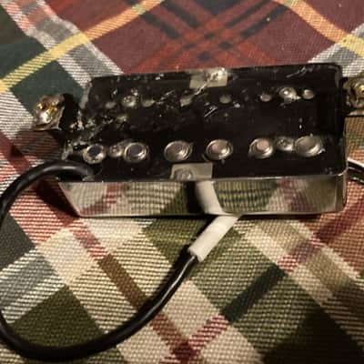 Chrome Ernie Ball Music Man Luke "HT" Humbucker Bridge Pickup, 52mm, Hot Treble image 5