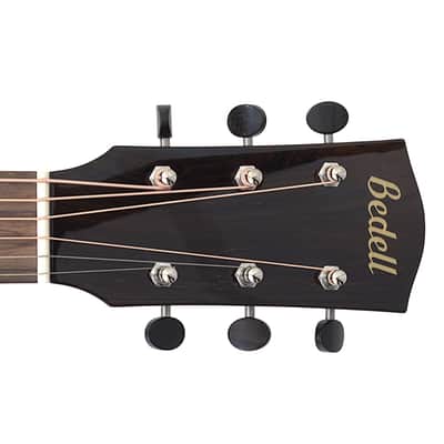 Bedell Bahia Dreadnought Adirondack Spruce-Brazilian Rosewood Natural Finish image 11
