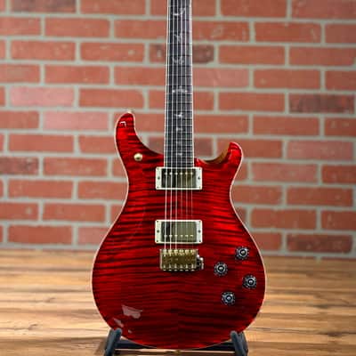 PRS Wood Library McCarty 594 Tremolo 10-Top Electric Guitar - Red Tiger image 1