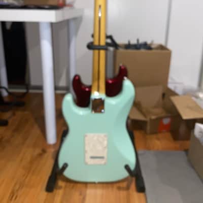 Squier Vintage Modified Surf Stratocaster 2012 - 2018 - Surf Green image 4