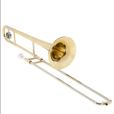Antigua Vosi Bb Trombone Lacquer Finish Outfit w/ Case image 1