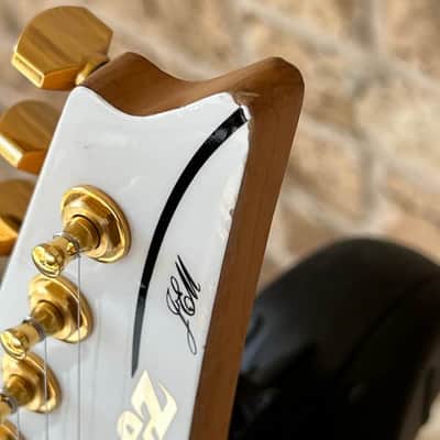 Ibanez JEM7V-WH Steve Vai Signature with Ebony Fretboard 1994 - White image 12