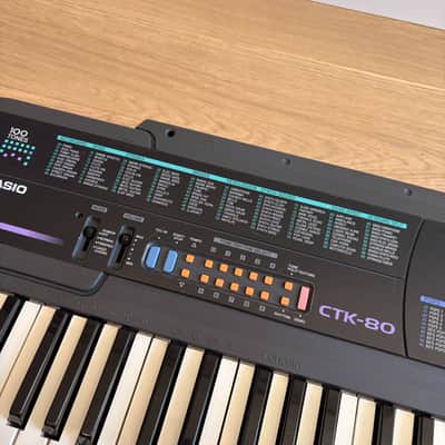 Casio CTK-80 49-Key Portable Electronic Keyboard - Fully Working with Power Supply! image 5