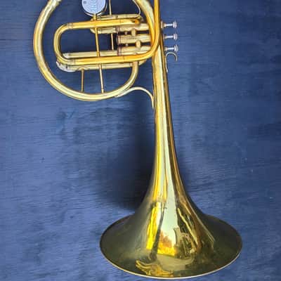 Conn  Mellophonium 1975 - Lacquer. Excellent playing condition, with very rare Conn melophonium mouthpiece. image 4