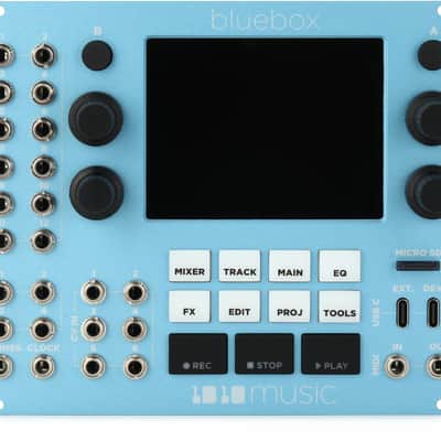 1010music Bluebox Digital Mixer and Recorder Eurorack Module image 1