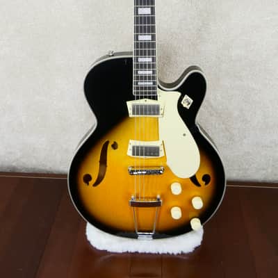 Silvertone 1446 1960s - Tobaccoburst #M25111195 NEW With Trapeze Tailpiece image 1
