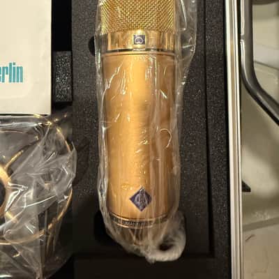 Neumann U 87 24k Gold 70th Anniversary 1998 NOS all original packaging! RARE! image 2