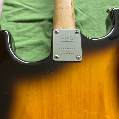 Tandler Stratocaster Kloppmann SSH Strat Custom Shop 2012 - two tone sunburst image 15