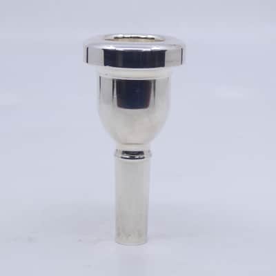 Unbranded Large Shank Trombone Mouthpiece - Silver image 1