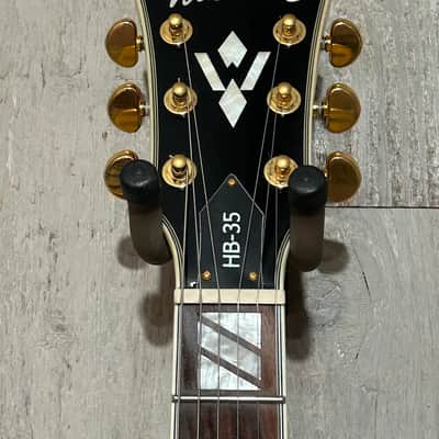 Washburn HB35-WRK Semi-Hollowbody Wine Red, Fantastic Tone, Professional Setup Hard Shell Case & Ships Fast Too ! image 7