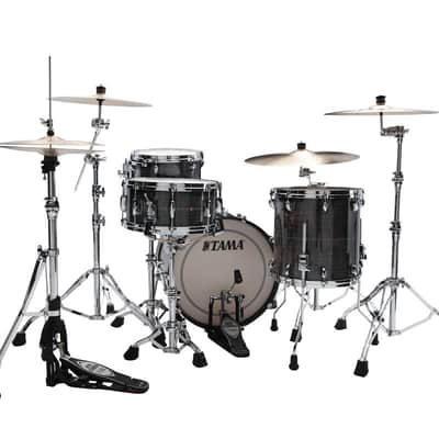 Tama TM30CZSS-CBP STAR Maple Shell Kit 3 pcs - Charcoal Brown Paraiso/Chrome HW image 2