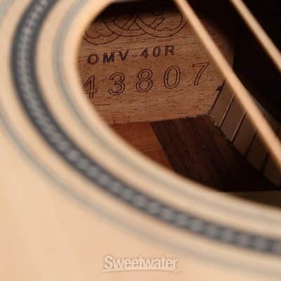 Larrivee OMV-40RE Legacy Series Acoustic-electric Guitar - Natural (OMV40REd1) image 4