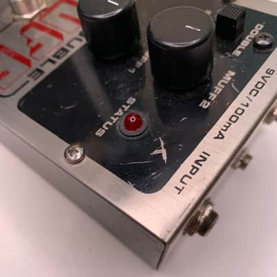 Electro-Harmonix Double Muff Fuzz / Overdrive 2000s - Black / Red / Gray image 3