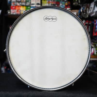 Vintage 1960s Ludwig USA 13" Maple Tom w/ Rings - Bowling Ball Blue Oyster Pearl | 9x13" image 10